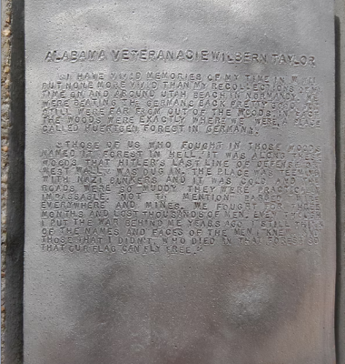 Letter regarding Acie Wilbern Taylor