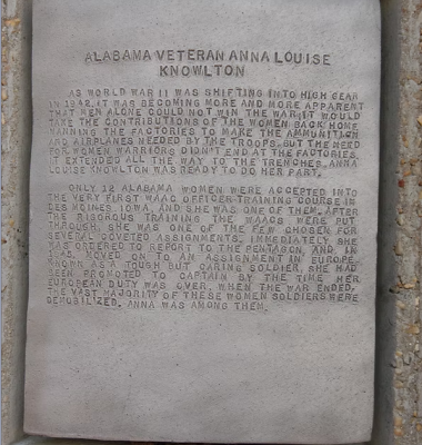 Letter regarding Anna Louise Knowlton