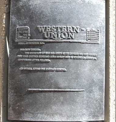 Telegram regarding Gene Gurley